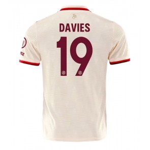 Bayern Munich Alphonso Davies #19 Alternativní Dres 2024-25 Krátkým Rukávem