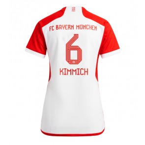 Bayern Munich Joshua Kimmich #6 Domácí Dres pro Dámy 2023-24 Krátkým Rukávem