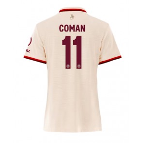 Bayern Munich Kingsley Coman #11 Alternativní Dres pro Dámy 2024-25 Krátkým Rukávem