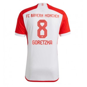 Bayern Munich Leon Goretzka #8 Domácí Dres 2023-24 Krátkým Rukávem