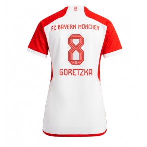 Bayern Munich Leon Goretzka #8 Domácí Dres pro Dámy 2023-24 Krátkým Rukávem