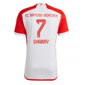 Bayern Munich Serge Gnabry #7 Domácí Dres 2023-24 Krátkým Rukávem