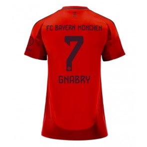 Bayern Munich Serge Gnabry #7 Domácí Dres pro Dámy 2024-25 Krátkým Rukávem