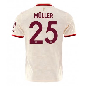 Bayern Munich Thomas Muller #25 Alternativní Dres 2024-25 Krátkým Rukávem