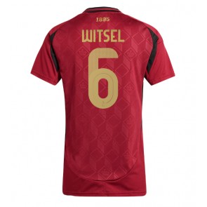 Belgie Axel Witsel #6 Domácí Dres pro Dámy ME 2024 Krátkým Rukávem