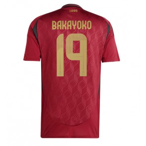 Belgie Johan Bakayoko #19 Domácí Dres ME 2024 Krátkým Rukávem