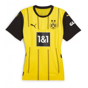 Borussia Dortmund Domácí Dres pro Dámy 2024-25 Krátkým Rukávem