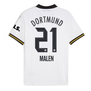 Borussia Dortmund Donyell Malen #21 Alternativní Dres 2024-25 Krátkým Rukávem