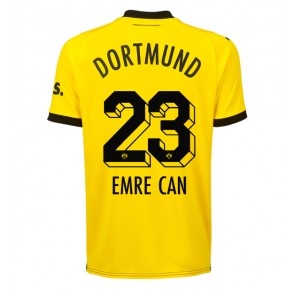 Borussia Dortmund Emre Can #23 Domácí Dres 2023-24 Krátkým Rukávem