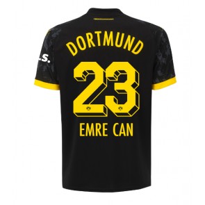 Borussia Dortmund Emre Can #23 Venkovní Dres 2023-24 Krátkým Rukávem