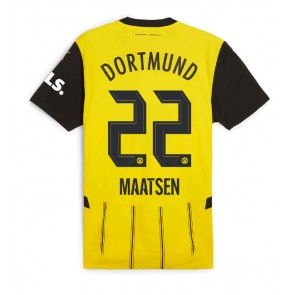 Borussia Dortmund Ian Maatsen #22 Domácí Dres 2024-25 Krátkým Rukávem