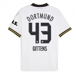 Borussia Dortmund Jamie Bynoe-Gittens #43 Alternativní Dres 2024-25 Krátkým Rukávem