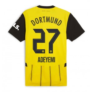 Borussia Dortmund Karim Adeyemi #27 Domácí Dres 2024-25 Krátkým Rukávem