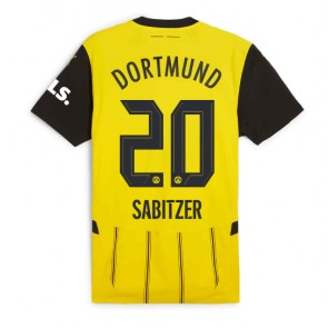 Borussia Dortmund Marcel Sabitzer #20 Domácí Dres 2024-25 Krátkým Rukávem