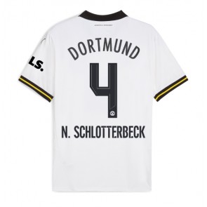 Borussia Dortmund Nico Schlotterbeck #4 Alternativní Dres 2024-25 Krátkým Rukávem