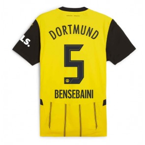 Borussia Dortmund Ramy Bensebaini #5 Domácí Dres 2024-25 Krátkým Rukávem