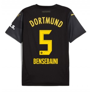 Borussia Dortmund Ramy Bensebaini #5 Venkovní Dres 2024-25 Krátkým Rukávem