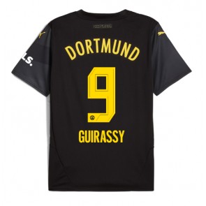 Borussia Dortmund Serhou Guirassy #9 Venkovní Dres 2024-25 Krátkým Rukávem