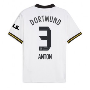 Borussia Dortmund Waldemar Anton #3 Alternativní Dres 2024-25 Krátkým Rukávem