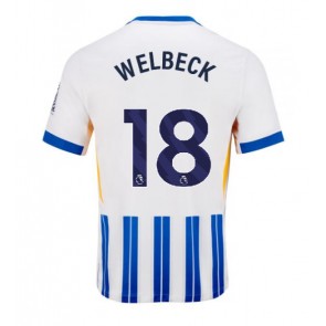 Brighton Danny Welbeck #18 Domácí Dres 2024-25 Krátkým Rukávem