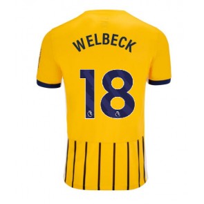 Brighton Danny Welbeck #18 Venkovní Dres 2024-25 Krátkým Rukávem