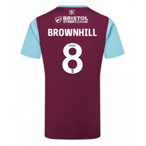 Burnley Josh Brownhill #8 Domácí Dres 2024-25 Krátkým Rukávem