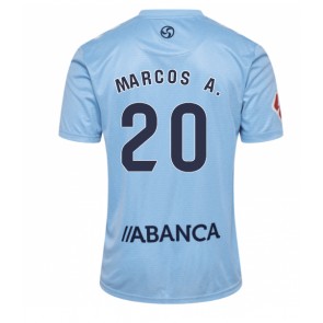 Celta Vigo Marcos Alonso #20 Domácí Dres 2024-25 Krátkým Rukávem