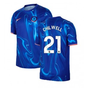 Chelsea Ben Chilwell #21 Domácí Dres 2024-25 Krátkým Rukávem