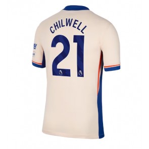 Chelsea Ben Chilwell #21 Venkovní Dres 2024-25 Krátkým Rukávem