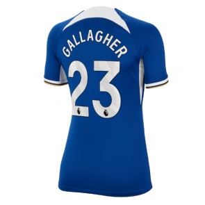 Chelsea Conor Gallagher #23 Domácí Dres pro Dámy 2023-24 Krátkým Rukávem