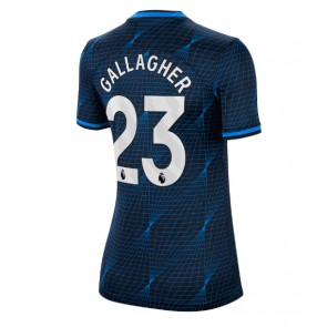 Chelsea Conor Gallagher #23 Venkovní Dres pro Dámy 2023-24 Krátkým Rukávem