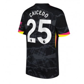 Chelsea Moises Caicedo #25 Alternativní Dres 2024-25 Krátkým Rukávem