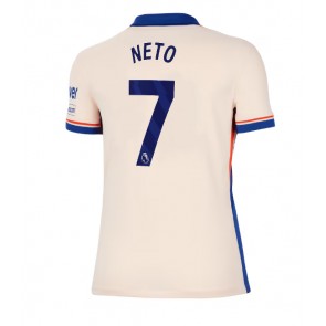 Chelsea Pedro Neto #7 Venkovní Dres pro Dámy 2024-25 Krátkým Rukávem