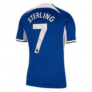 Chelsea Raheem Sterling #7 Domácí Dres 2023-24 Krátkým Rukávem