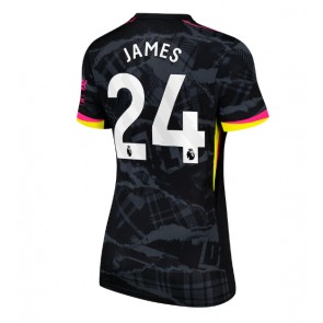 Chelsea Reece James #24 Alternativní Dres pro Dámy 2024-25 Krátkým Rukávem