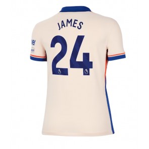 Chelsea Reece James #24 Venkovní Dres pro Dámy 2024-25 Krátkým Rukávem