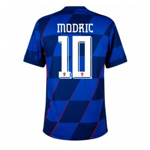 Chorvatsko Luka Modric #10 Venkovní Dres ME 2024 Krátkým Rukávem