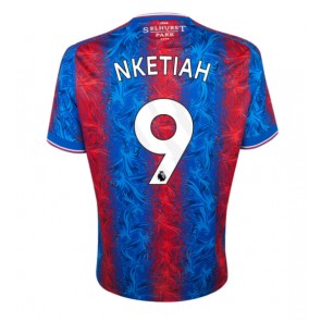 Crystal Palace Eddie Nketiah #9 Domácí Dres 2024-25 Krátkým Rukávem