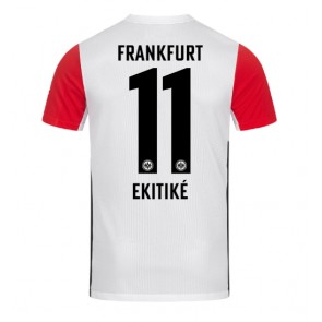 Eintracht Frankfurt Hugo Ekitike #11 Domácí Dres 2024-25 Krátkým Rukávem