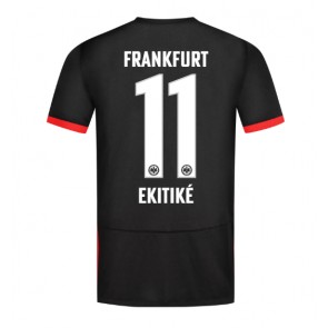 Eintracht Frankfurt Hugo Ekitike #11 Venkovní Dres 2024-25 Krátkým Rukávem