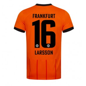 Eintracht Frankfurt Hugo Larsson #16 Alternativní Dres 2024-25 Krátkým Rukávem