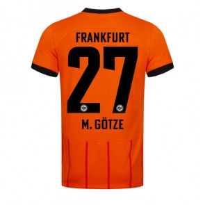 Eintracht Frankfurt Mario Gotze #27 Alternativní Dres 2024-25 Krátkým Rukávem