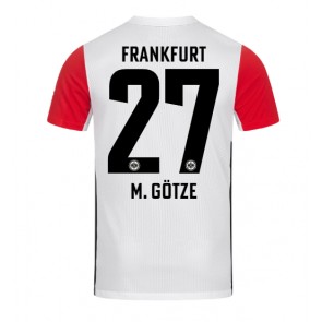 Eintracht Frankfurt Mario Gotze #27 Domácí Dres 2024-25 Krátkým Rukávem