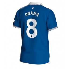 Everton Amadou Onana #8 Domácí Dres 2023-24 Krátkým Rukávem