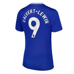 Everton Dominic Calvert-Lewin #9 Domácí Dres pro Dámy 2024-25 Krátkým Rukávem