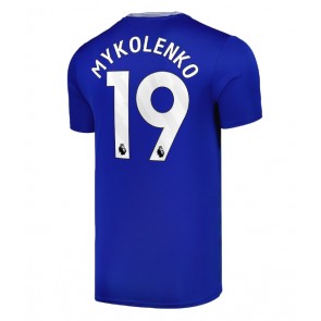 Everton Vitaliy Mykolenko #19 Domácí Dres 2024-25 Krátkým Rukávem