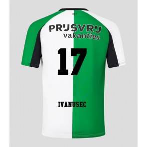 Feyenoord Luka Ivanusec #17 Alternativní Dres 2024-25 Krátkým Rukávem