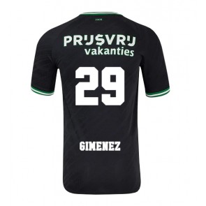 Feyenoord Santiago Gimenez #29 Venkovní Dres 2024-25 Krátkým Rukávem