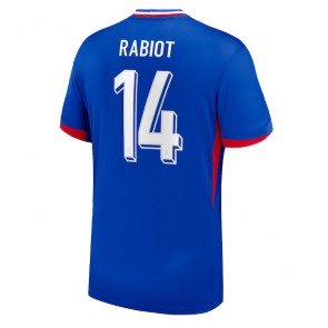 Francie Adrien Rabiot #14 Domácí Dres ME 2024 Krátkým Rukávem