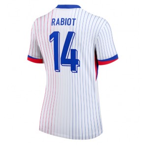 Francie Adrien Rabiot #14 Venkovní Dres pro Dámy ME 2024 Krátkým Rukávem